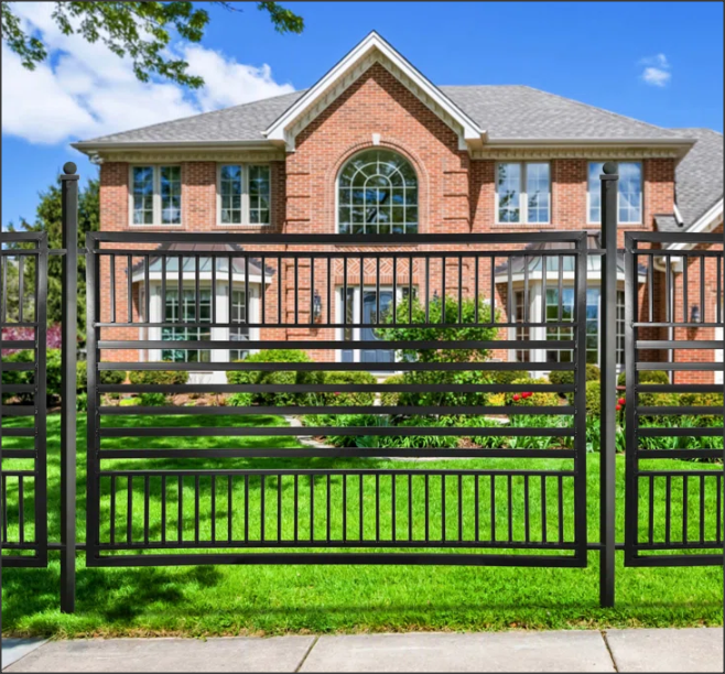 Steel Fence Panel - Geometry Style B