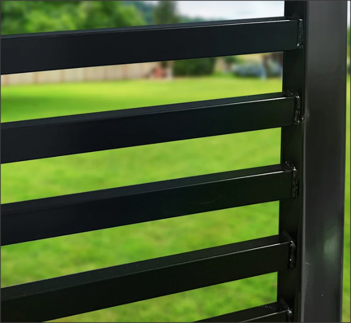 Steel Fence Panel - Geometry Style D