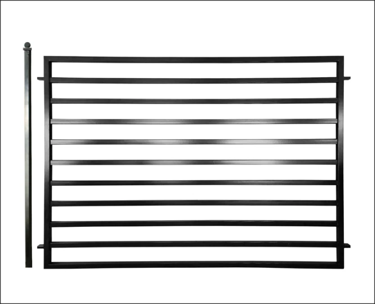 Steel Fence Panel - Geometry Style D