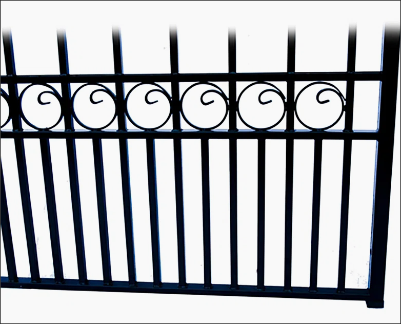 Dual Swing Driveway Gate - Versailles Style
