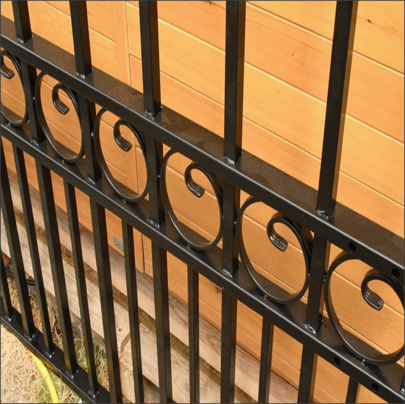 Dual Swing Driveway Gate - Versailles Style