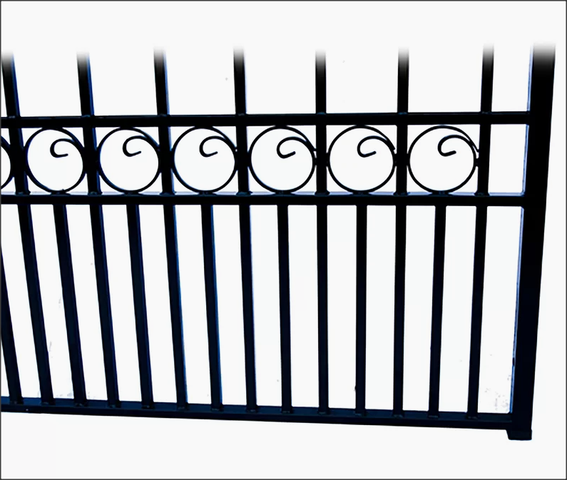 Dual Swing Driveway Gate - Buckingham Style