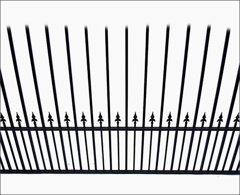 Single Driveway Gate - Veneto Style