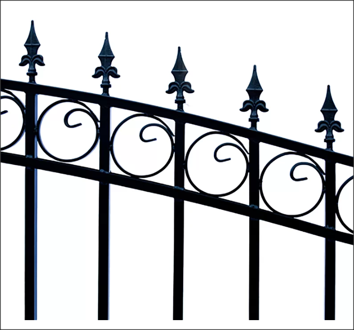 Single  Driveway Gate -Buckingham Style