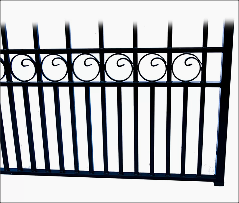 Single  Driveway Gate -Buckingham Style